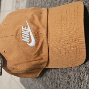 Nike Tan Cap Size Adjustable Hat NEW